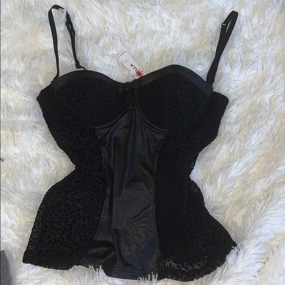 Cosabella NWOT Bustoer with Leopard